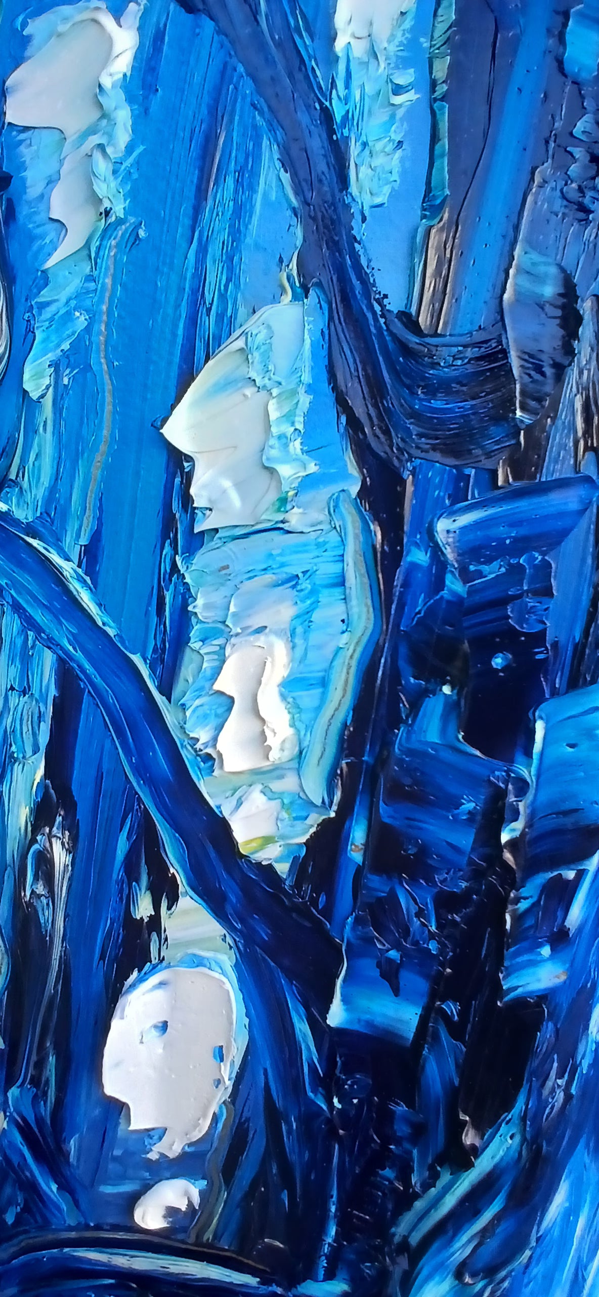 Miss my Winter oil on composition board 90/60cm