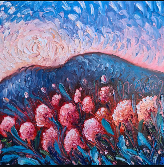 Childhood Memory- oil on canvas   61/61cm