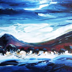 Stormy ocean